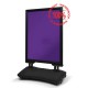 Stoepbord B1 70x100cm zwart Tlu9912900-B1Z